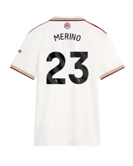 Arsenal Mikel Merino #23 Maglia Gara Terza Repliche 2025-26 Donna Maniche Corte